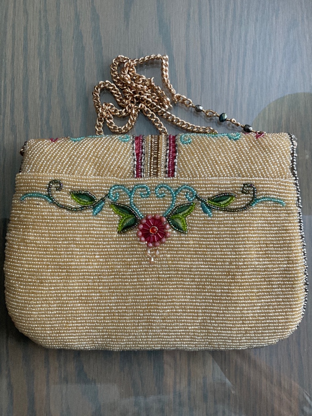 MARY FRANCES GORGEOUS BUTTERFLY CROSSBODY/CLUTCH BAG. LIKE NEW!! - Picture 6 of 10